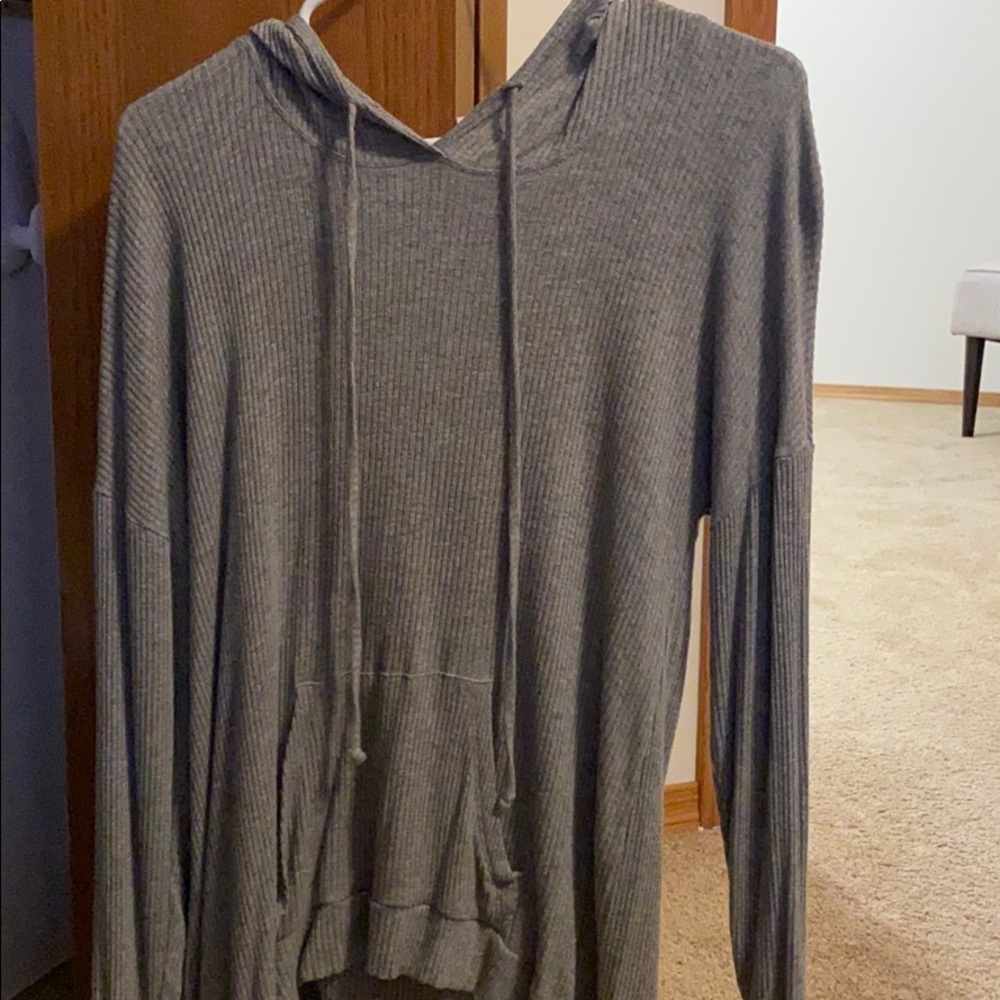 Mossimo Gray Hoodie Long sleeve top